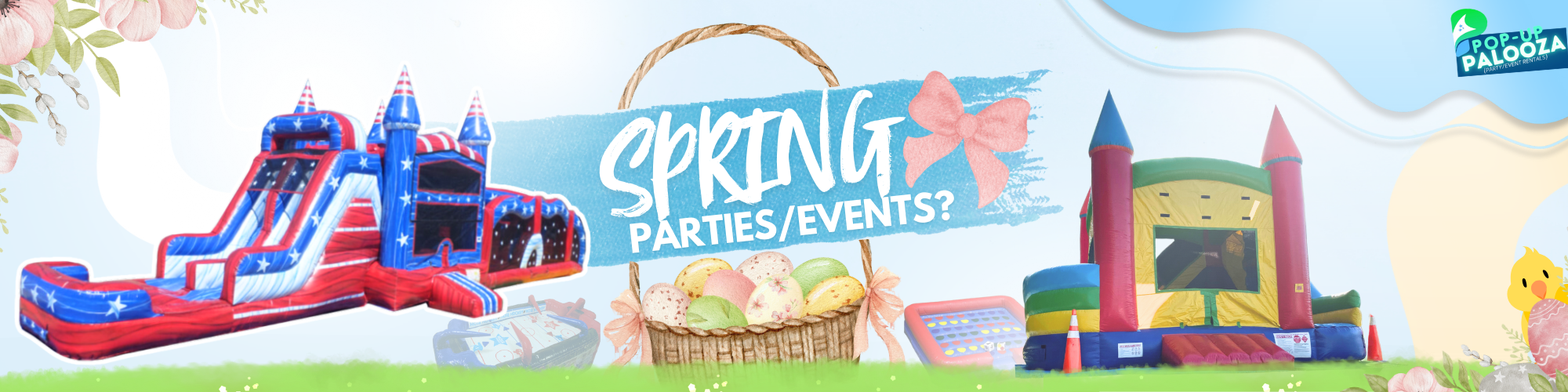 spring event rentals pop up palooza Charlotte nc