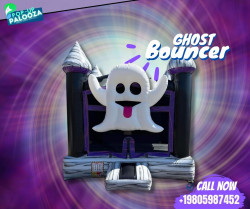 Ghost Halloween Bounce House