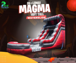 16ft Magma Waterslide with pool