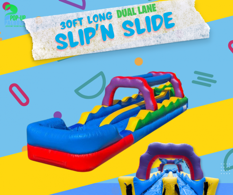 30ft Slip'n Slide (Dual Lane)