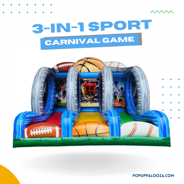 3-in-1 Sports carnival game