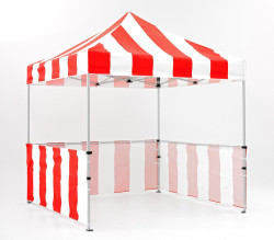 Carnival Style Pop Up Tent 8x8